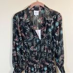 MISA Los Angeles NWT  Zahra Dress Black Floral XS Photo 3