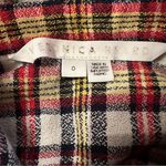 Veronica Beard Shania Plaid Long Sleeve Cinched Waist Button Down Top Sz 0 Photo 5