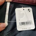 Free People City Slicker Vegan Maxi Skirt Maroon Size 4 NWT faux leather Classy Photo 10