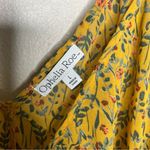 Ophelia Roe  Sheer‎ Chiffon Floral Print Wrap Blouse Photo 2