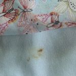 Vintage Y2K Whimsy Fairy Butterfly Tired Milkmaid Slip Midi Dress Size 6 Blue Photo 8