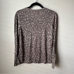 Cold Crush  Women's Cheetah Print Long Sleeve T-Shirt Size Small Photo 2