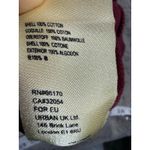 Pilcro  by Anthropologie Washed Burgundy Crewneck Drape Neck Sweatshirt Women M Photo 5