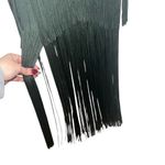 Herve Leger NEW NWT  Strappy Tiered Fringe Gown In Willow Green Photo 7