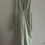 Sage  The Label Light Green jumpsuit Photo 0