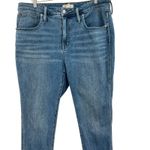 Madewell 10" High-Rise Skinny Jeans Denim Woodridge Wash Blue Plus Size 18W Photo 4