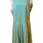 Nine & Co. Light Turquoise sleeveless dress. Size 12 Photo 0
