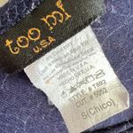 Vintage Y2K Floral Top Y2K 2000s Glam Coquette Indie Sleaze Blue Small Photo 2