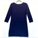 Lilly Pulitzer MARLINA NAVY BLUE WHITE PIMA COTTON TSHIRT DRESS XS Photo 2