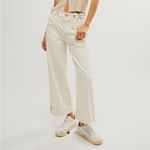 Free People  Palmer Jeans in Eggshell Photo 1