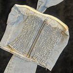 SheIn Denim Top Photo 2