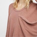 Free People NEW MERCURY PULL ON SWEATER IN MAUVE - XS Photo 2