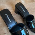 Jeffrey Campbell Black Shaggy Cutout Wedge Sandal (7) Photo 7