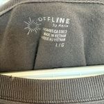 Aerie Offline by  Long Sleeve Crop Top Large Photo 3