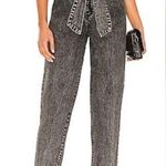 BLANK NYC  When In Rome Belted Paperbag Pants Photo 0