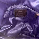 Coach Madison Lindsay purple plum patent leather satchel Photo 4