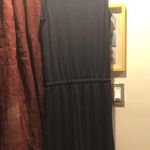 Daily/Ritual Navy Sleeveless Jumpsuit. Size S Blue Photo 4