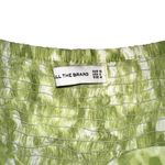 Faithfull the Brand Faithful The Brand Arianne Green Mini Dress 6/M in Lime Roos Tie Dye Photo 5
