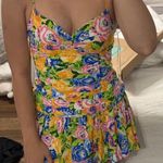 ZARA Floral Spring Dress Photo 0