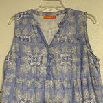 Tuckernuck OLIPHANT  BLUE MINI DRESS COTTON LARGE Photo 2