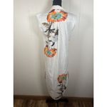 Anthropologie maeve  dress midi floral print button up shirt dress xs Oversized Photo 2