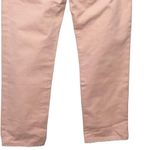 MSGM Cropped Straight Leg High Rise Jeans Peach Womens Size IT 40 US 6 Orange Photo 5