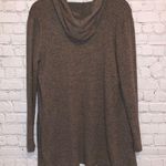 Freeloader 🇺🇸  Brown Open Front Hooded Cardigan Photo 3