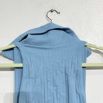 Free People  Blue Polo Tank Sz XS Photo 5