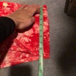 Wall Flower  tie dye red shorts size 5 Photo 5
