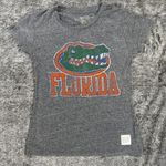 Retro Brand Womens Florida Gators Tee Sz Medium Gray Photo 0