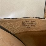 L.A.M.B. Frankie black and white snake Pump Size 6 exposed zipper mob wife heels Photo 7