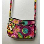 Vera Bradley  Va Va voom Crossbody Retired Bag Purse Quilted Purple Shoulder Photo 0