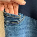 SONG Women’s Maternity Skinny Full Panel Stretch Jeans Size XL Blue Photo 6