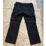 Sanctuary Black Cargo Mid Rise Straight Leg Pants Cotton 8 Photo 2