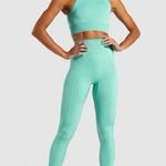 Gymshark ultra seamless spearmint green High-Waisted Leggings and sport bra π» Photo 0