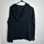 Zyia Women’s  Active Size XL Black‎ Quilted Hoodie Sweatshirt Photo 3