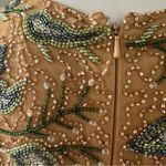 Mac Duggal NEW Beaded Floral Gown, Mustard Yellow in a Size 10, New w/Tag $598 Photo 9