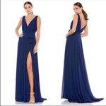 Mac Duggal  55283 Midnight Blue Sleeveless Gown 10 Photo 1