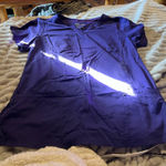 Women’s scrub top Purple Size XL Photo 0