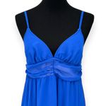 Tommy Bahama | NWT | M | Surf Blue Elastic Empire Waist Foam Cup Long Maxi Dress Photo 4