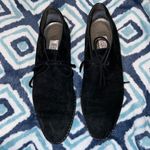 Bandolino  Wrangler Black Suede Flat Shoes Photo 1