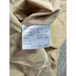 Brioni Women Beige Utility Jacket Safari Button Front Pockets Sz 46 US10 Luxury Tan Photo 3
