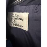 Vintage William Pearson Dress Womens 12 Long Sleeve Asymmetrical USA 90s Blue Photo 3