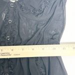 Rampage  Womens Y2K Whimsigoth Witchy Sheer Lace Mesh Babydoll Top Lingerie 34B Photo 10