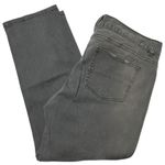 Free People  Women’s Size 31 Light Gray Front Yoke Lightweight Cropped Jeans Photo 2