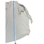 Susan Graver  Artisan 2X Beige Embellished V-Neck Tunic Top Stretch 3/4 Sleeve Photo 7