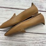 M. Gemi Pointed Toe Flats Calf Leather Tan Size 35 = US 5 Photo 1