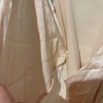 ZARA  Satin Effect Wrap Dress Mini Beige Pink‎ size small Photo 6