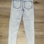 No Bo High Rise Cropped Denim Stretchy Jeans - Light Wash, Size 9 Juniors Photo 2