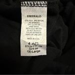 Emerald Boutique Women’s Black Casual Elastic Waist Joggers Exercise Sz 1x NWT Photo 6